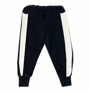 WEE MONSTER- SUPER DUPER BLACK JOGGERS
