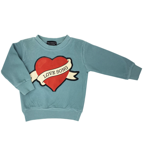 WEE MONSTER- LOVE SONG SWEATSHIRT