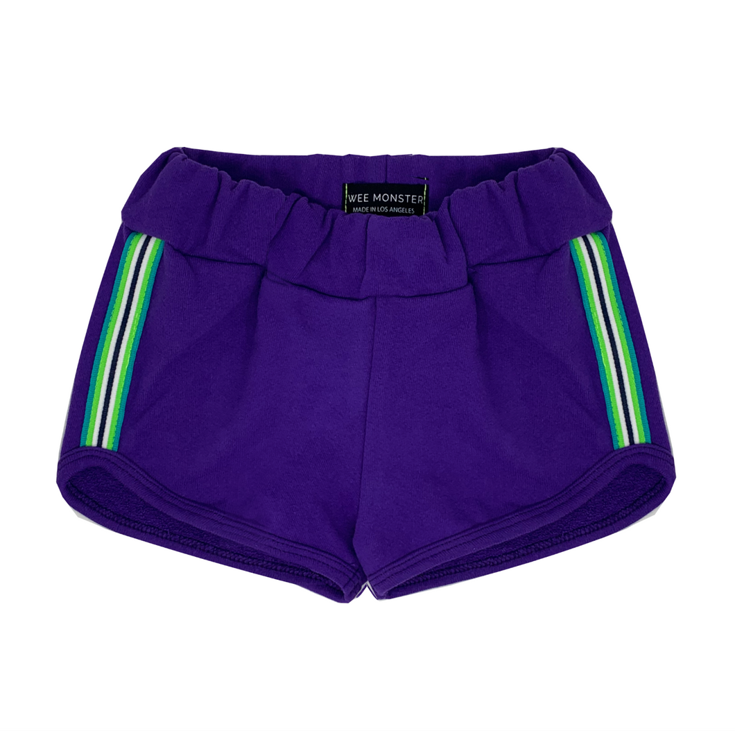 WEE MONSTER- GRAPE JUICE SHORT SHORTS