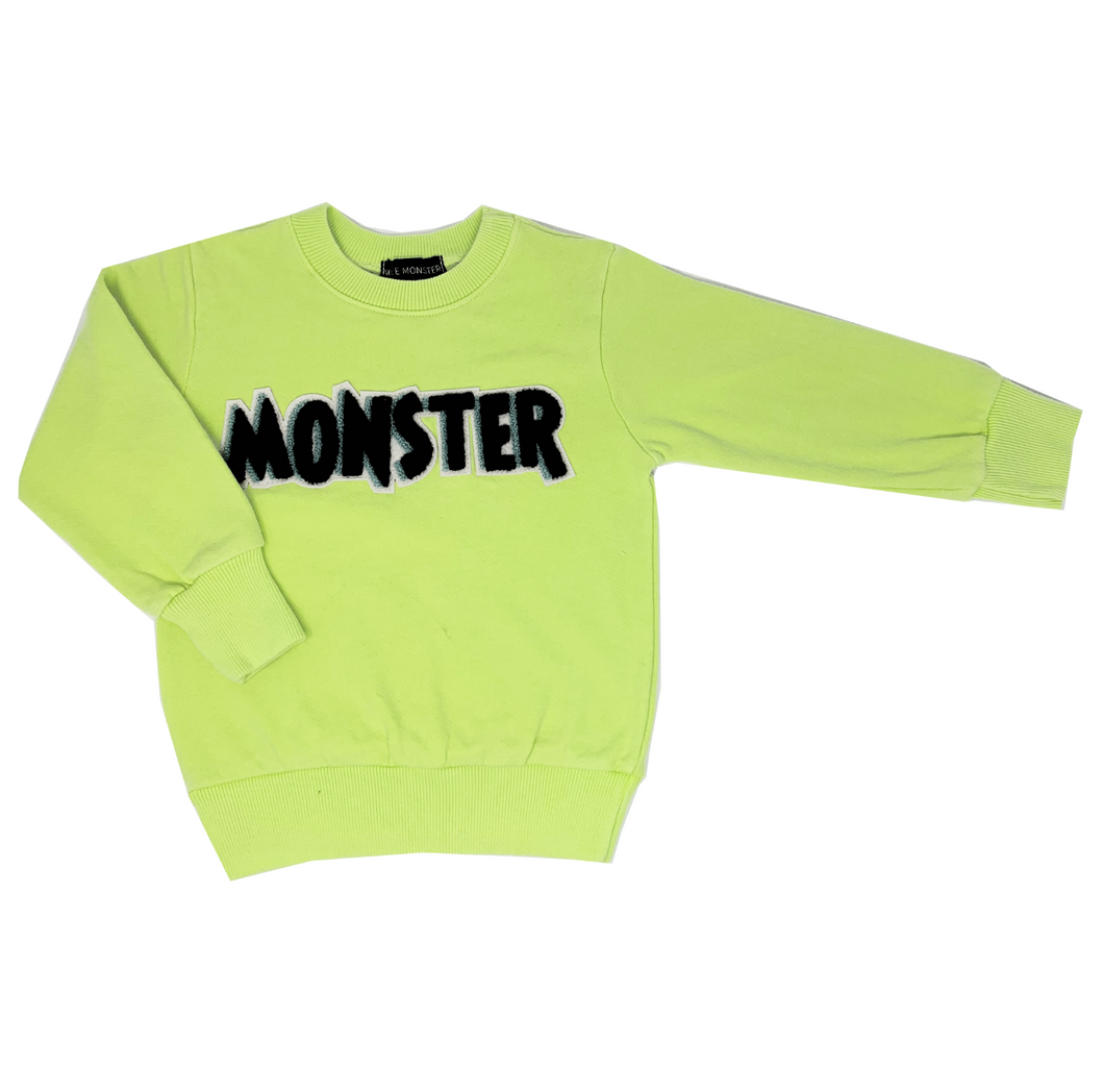 WEE MONSTER- MONSTER NEON SWEATER