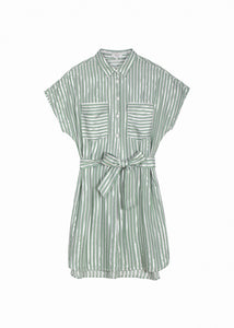 FRNCH PARIS- STRIPED AALIYA DRESS