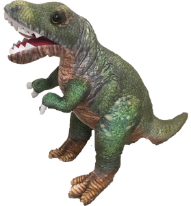 TEXAS TOY DISTRIBUTION- 17" TYRANNOSAURUS REX PLUSH T-REX DINOSAUR STUFFED ANIMAL