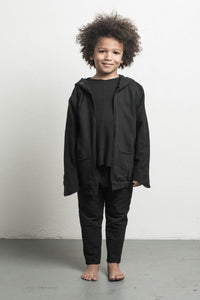 DANIEL PATRICK KIDS- ROAMING HOOD II IN BLACK