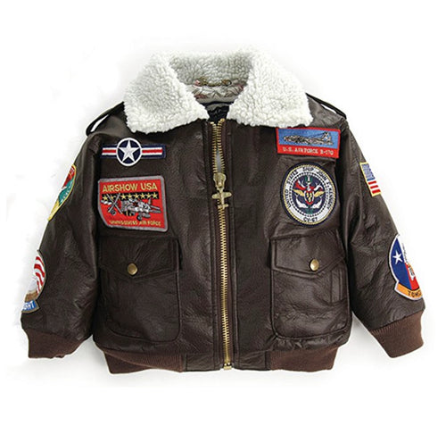 UP & AWAY A2 BROWN BOMBER JACKET