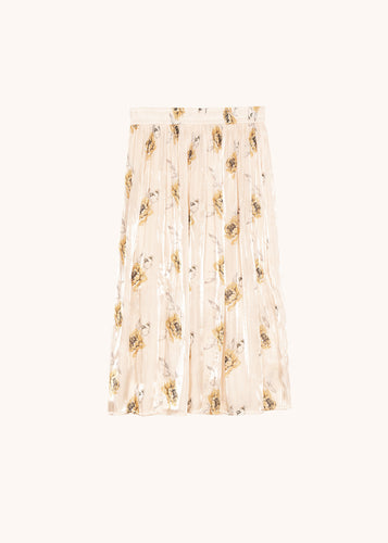 FRNCH PARIS - YELLOW FLORAL SKIRT