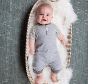 MIKI MIETTE - SEAFOAM GREEN ONESIE