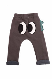 LITTLE WHO- GREEN DINO PANTS