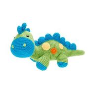 Green Steggy Dinosaur Rattle