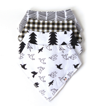 Baby Bib Set - Monochrome
