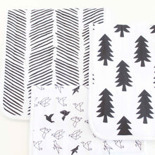 Baby Burp Cloth Set - Monochrome