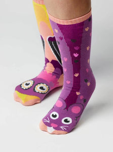 OWL & MOUSE - ADULT MISMATCHED SOCKS