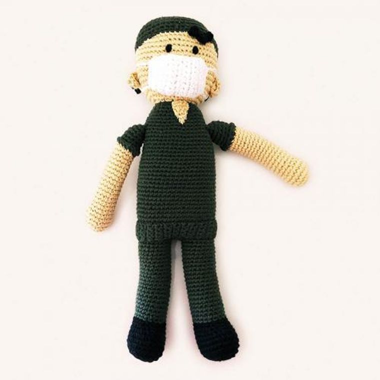 Hospital Hero - Grey Scrubs