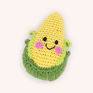 Friendly Sweetcorn Rattle
