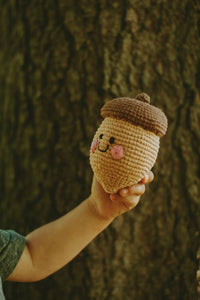 Friendly Acorn Rattle