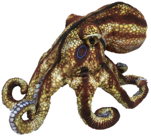 TEXAS TOY DISTRIBUTION- 10" OCTOPUS AQUATIC OCEAN PLUSH