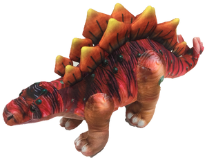 TEXAS TOY DISTRIBUTION- 14" STEGOSAURUS PLUSH DINOSAUR STUFFED ANIMAL