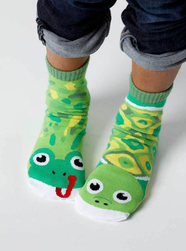 FROG & TURTLE - TWEENS MISMATCHED SOCKS