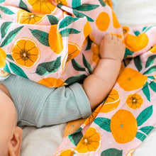 Muslin Baby Swaddle - Oranges