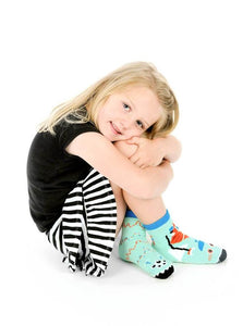 ROBOT & ALIEN - KIDS MISMATCHED SOCKS