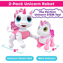 USA TOYZ- INTERACTIVE ROBO PET UNICORN (2 PACK)