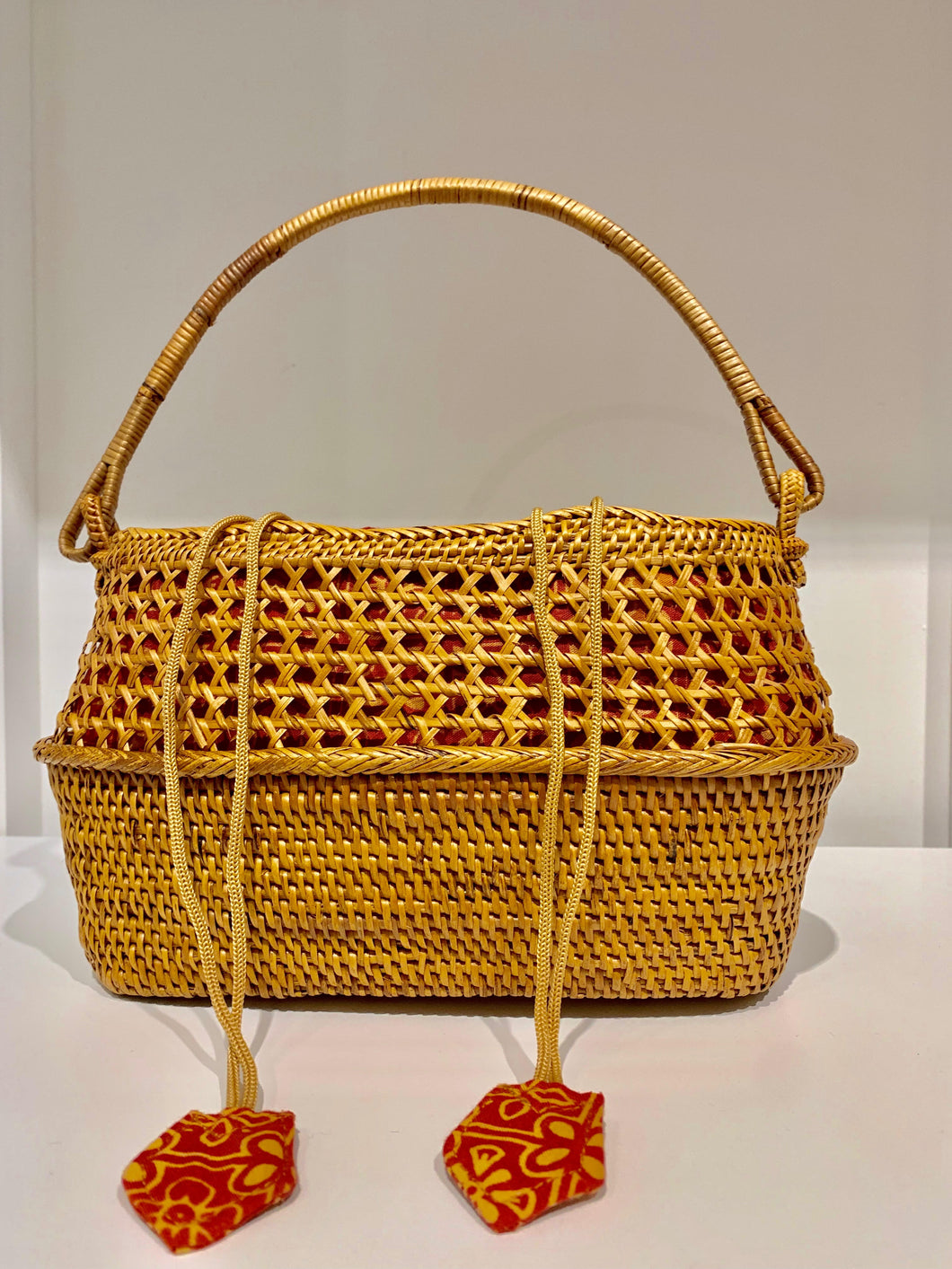 BALI - SMALL HANDLE PURSE W/ DRAWSTRINGS