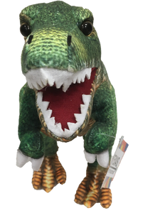 TEXAS TOY DISTRIBUTION- 17" TYRANNOSAURUS REX PLUSH T-REX DINOSAUR STUFFED ANIMAL